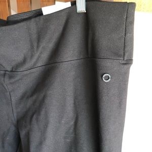 Calvin Klein High Waist, Control Waistband, High Compression Black Leggings